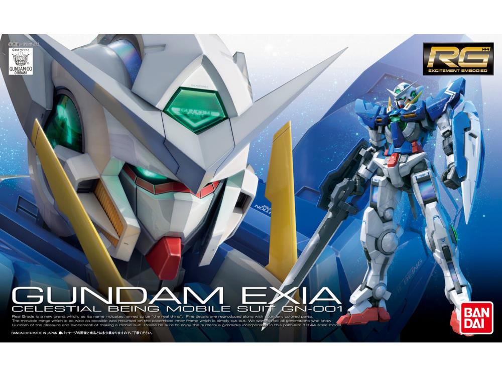 Gundam 00 RG Gundam Exia GN-001 1/144