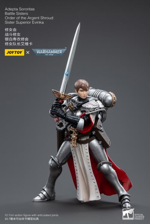 JoyToy - Warhammer 40k - Adepta Sororitas - Battle Sisters Order of the Argent Shroud