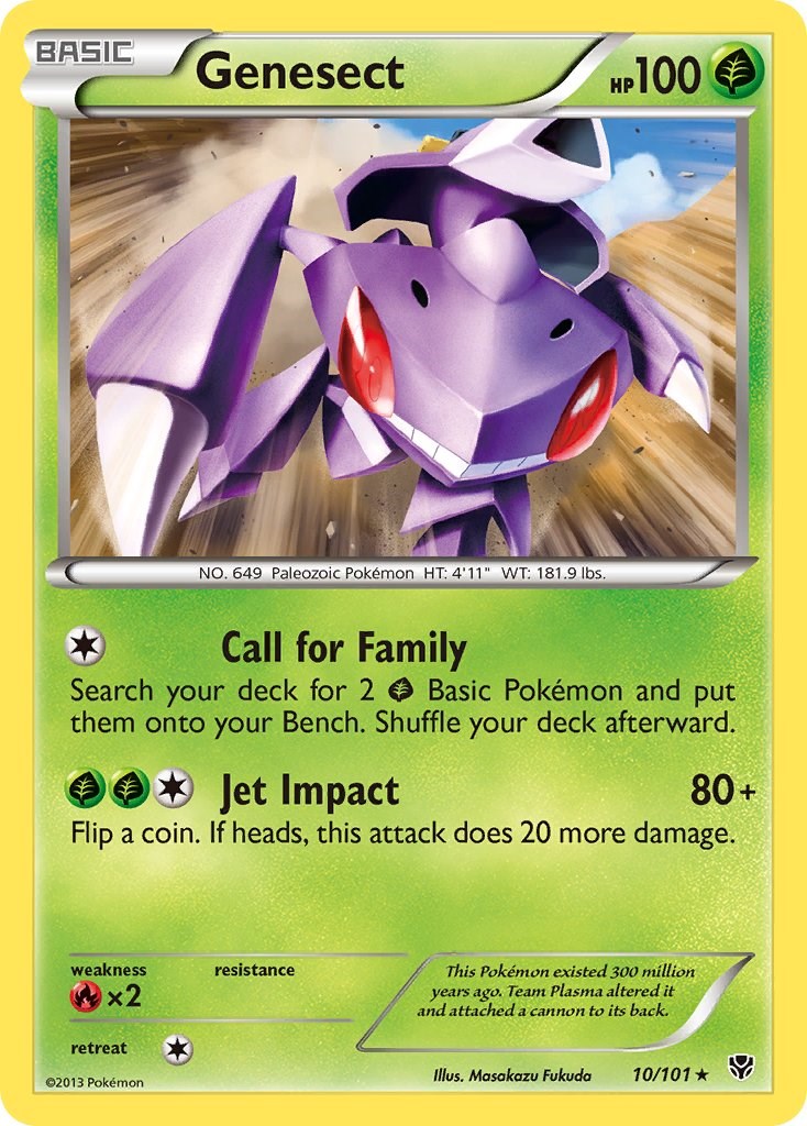 Genesect PLB - 10/101