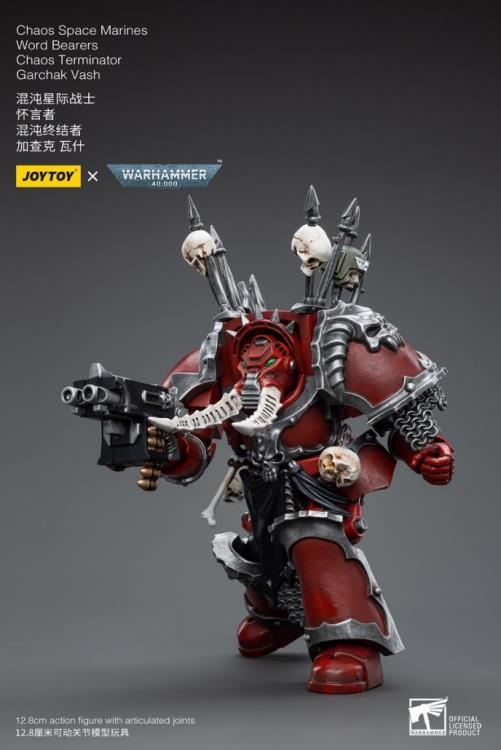 JoyToy - Warhammer 40k - Chaos - Word Bearers - Chaos Terminator Garchak Vash