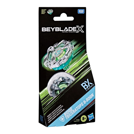 Beyblade X Ridge Triceratops 9-80GN BX Booster Pack