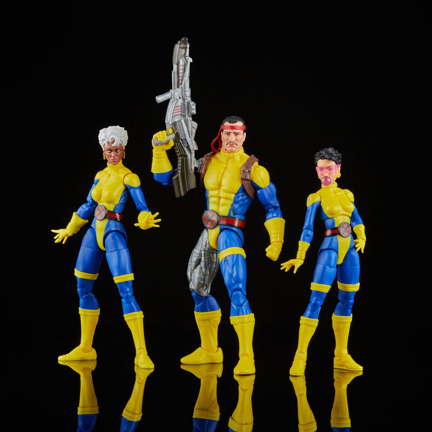Hasbro Marvel Legends Series: Marvel's Forge, Storm, & Jubilee Figures