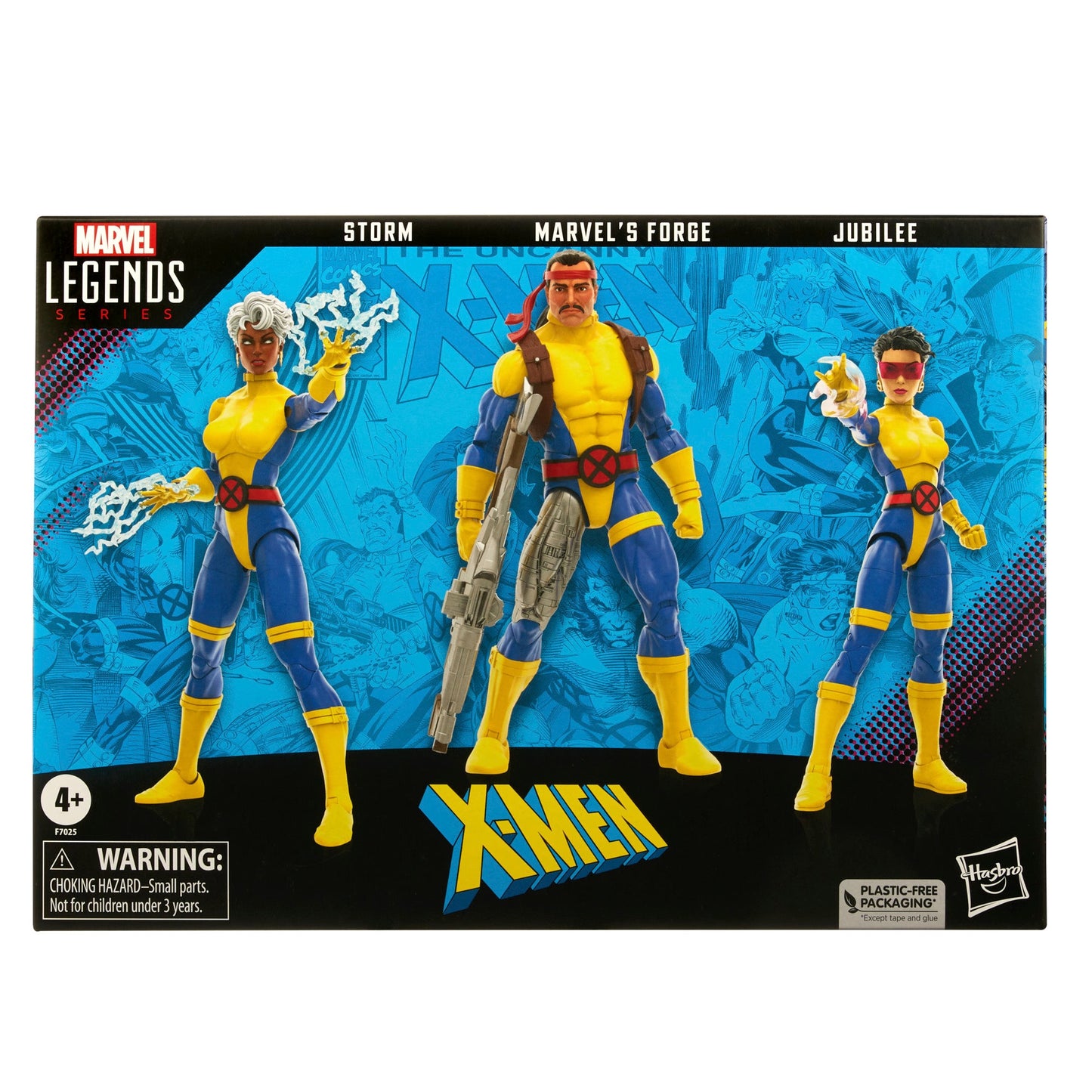 Hasbro Marvel Legends Series: Marvel's Forge, Storm, & Jubilee Figures