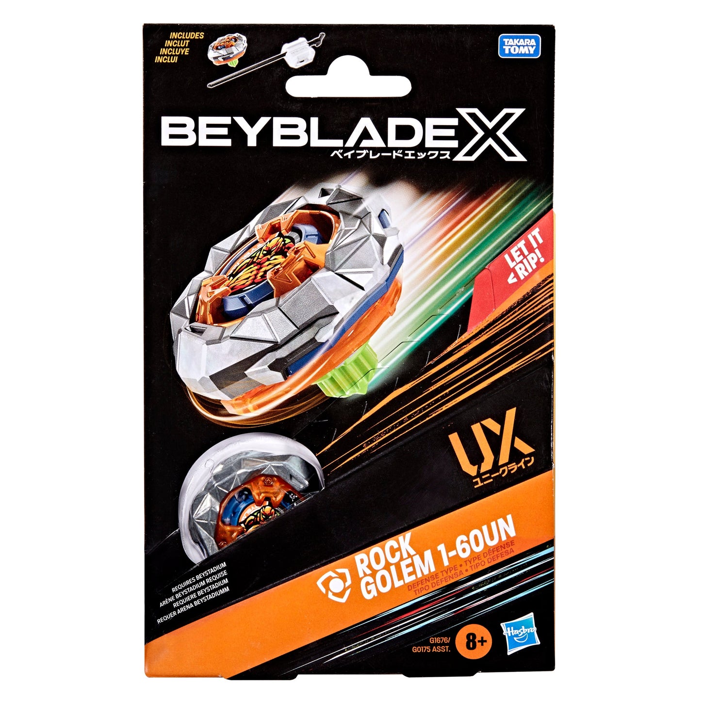 Beyblade X Rock Golem 1-60UN UX Starter Pack