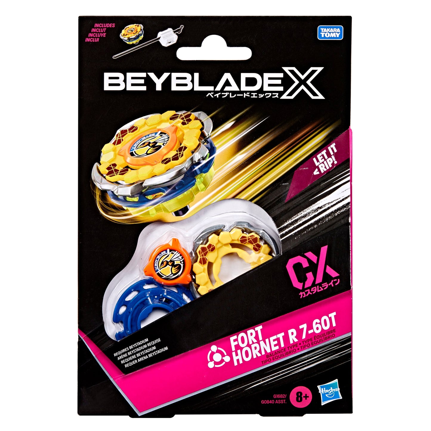 Beyblade X Fort Hornet R 7-60T CX Starter Pack
