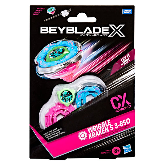 Beyblade X Wriggle Kraken S 3-85O CX Starter Pack