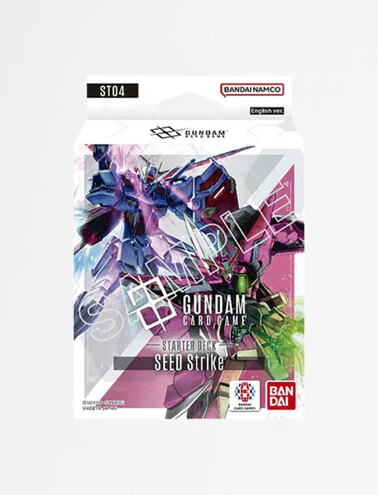 GUNDAM CG ST-04 SEED STRIKE STARTER DECK