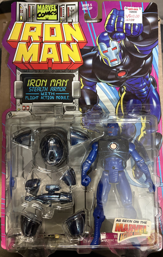 Iron Man Stealth Armor Action Figure Toy Biz