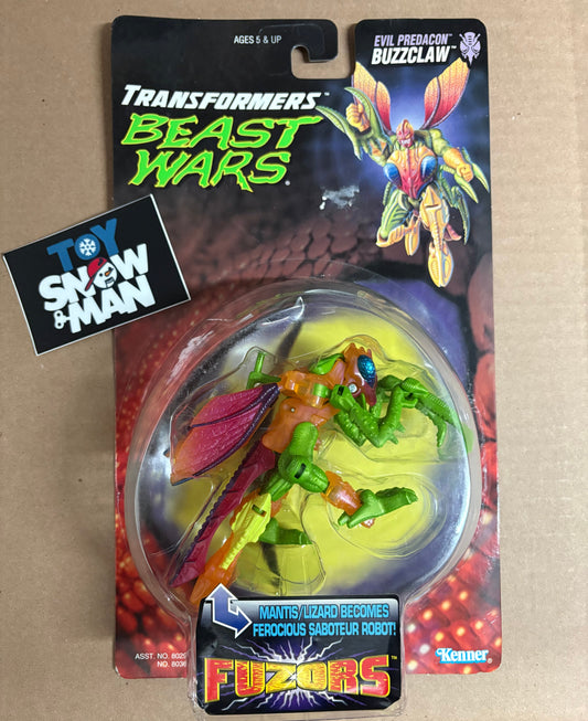 Beast Wars Transformers Fuzors Buzzclaw