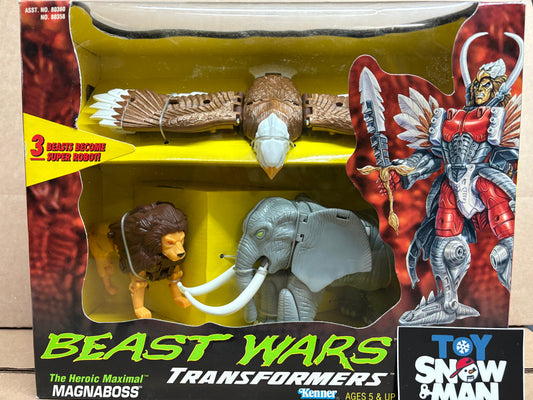 1997 Kenner Transformers Beast Wars Magnaboss Ultra Class action figure set