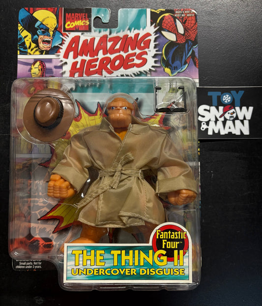 1997 ToyBiz "Amazing Heroes" Fantastic Four The Thing II Undercover Disguise