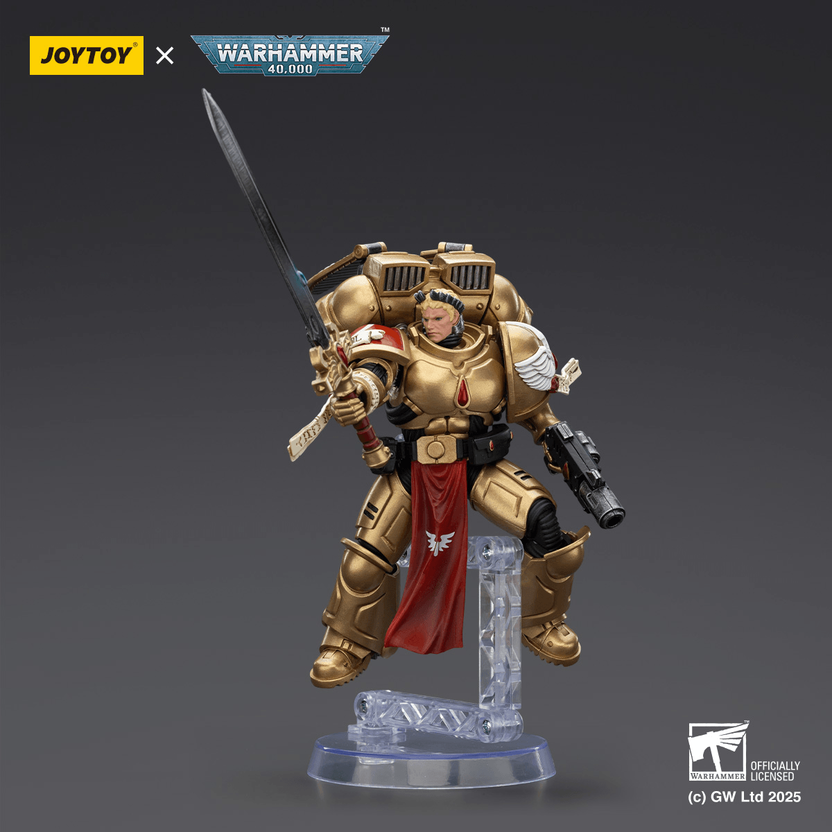 JoyToy - Warhammer 40K - Blood Angels - Sanguinary Guard 1 with Inferno Pistol and Encarmine Blade
