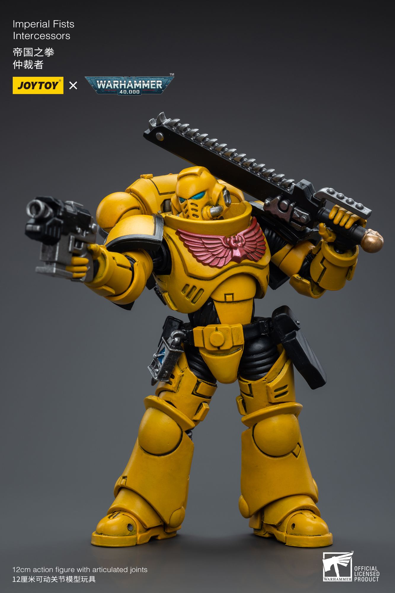 JoyToy - Warhammer 40K - Imperial Fists Intercessors - Ver. 2