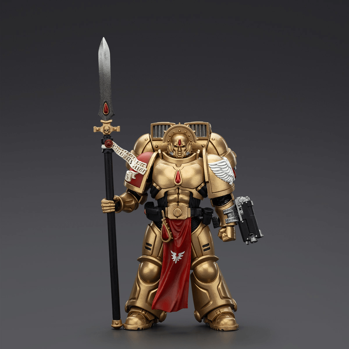 JoyToy - Warhammer 40K - Blood Angels - Sanguinary Guard 2 with Angelus Boltgun and Encarmine Spear