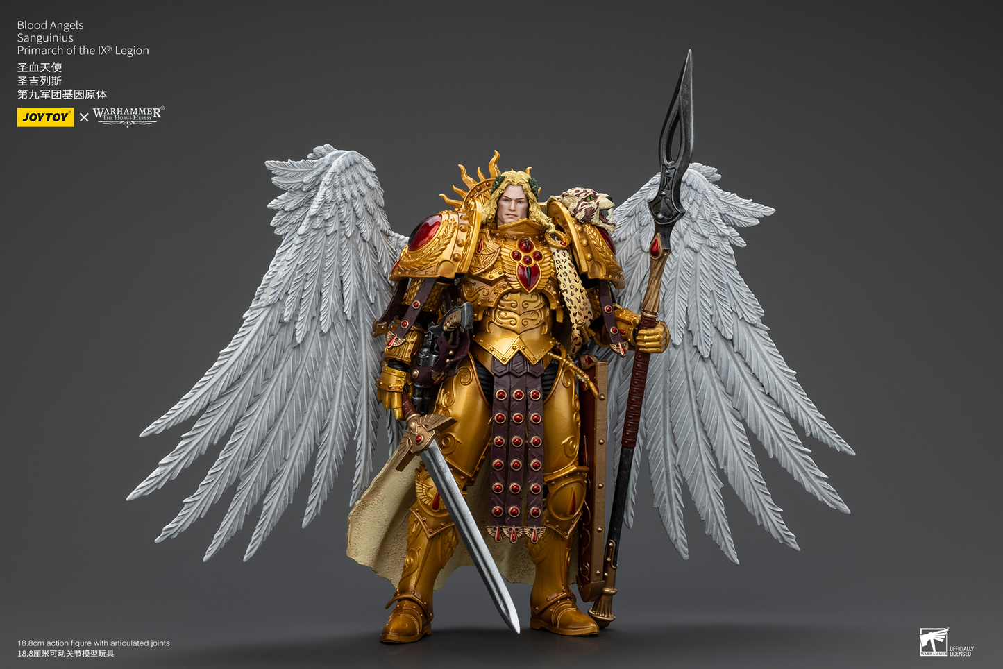 Joy Toy - Warhammer 40K - Blood Angels - Sanguinius Primarch of the IXth Legion