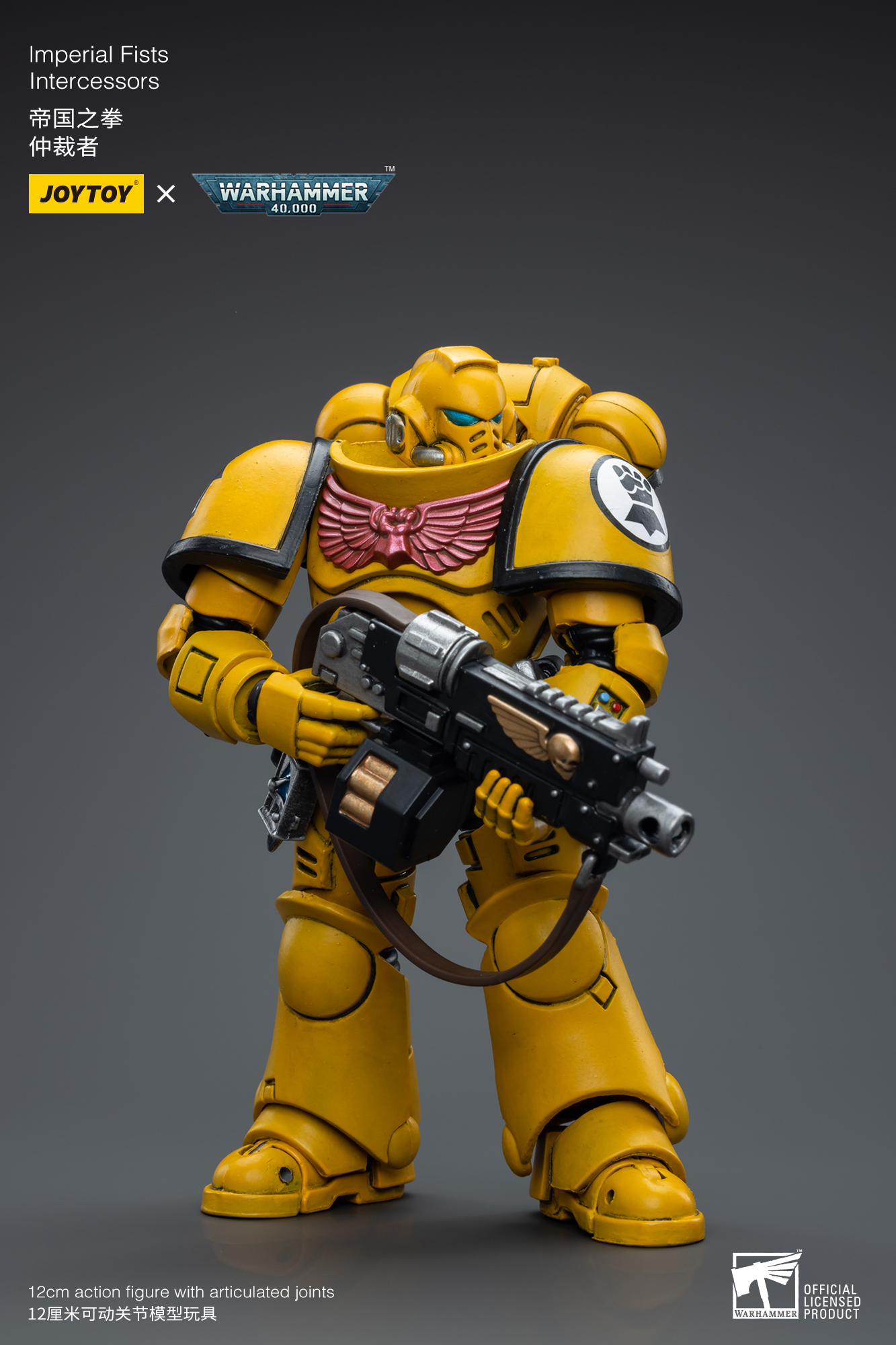 JoyToy - Warhammer 40K - Imperial Fists Intercessors - Ver. 2
