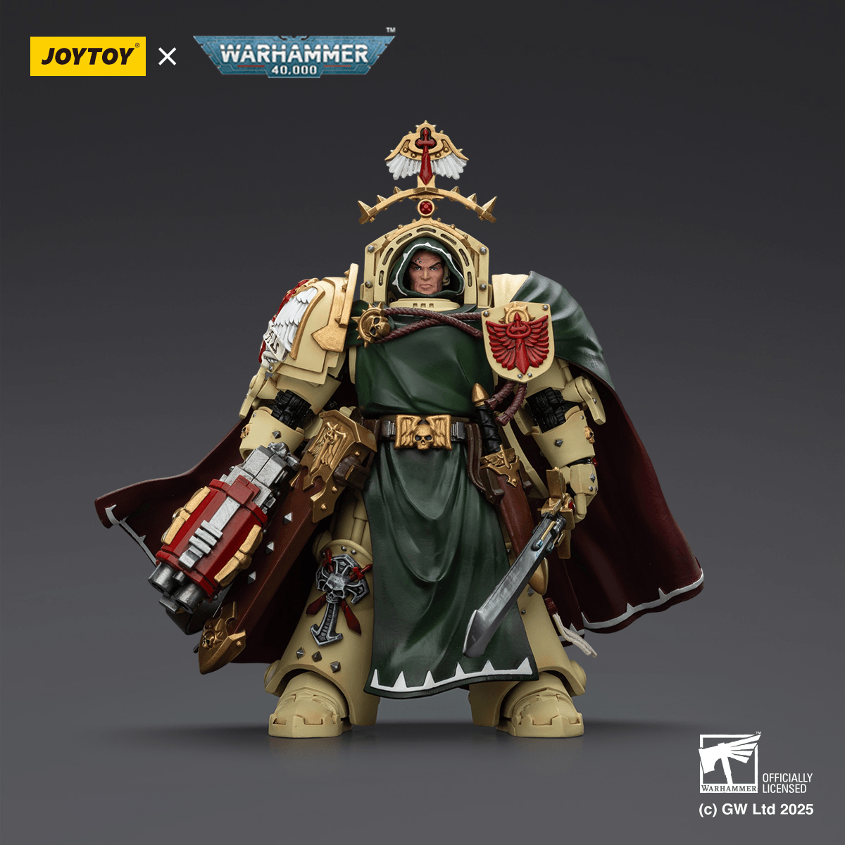 JoyToy - Warhammer 40K - Dark Angels - Belial, Grand Master of the Deathwing with the Sword of Silence and Storm Bolter