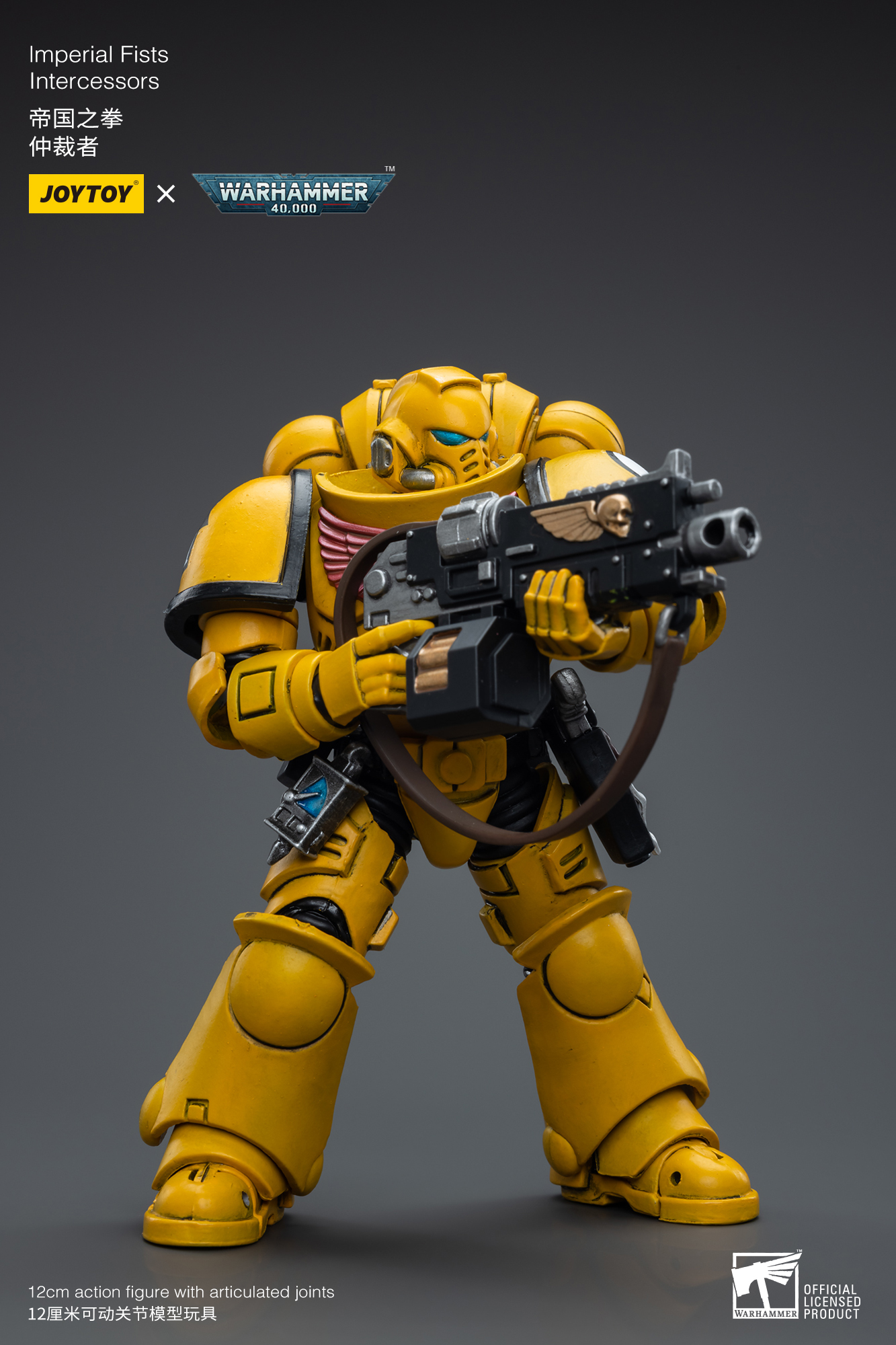 JoyToy - Warhammer 40K - Imperial Fists Intercessors - Ver. 2