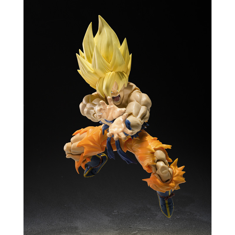Dragon Ball Z S.H.Figuarts Super Saiyan Goku (Legendary Super Saiyan) Action Figure (Best Selection)