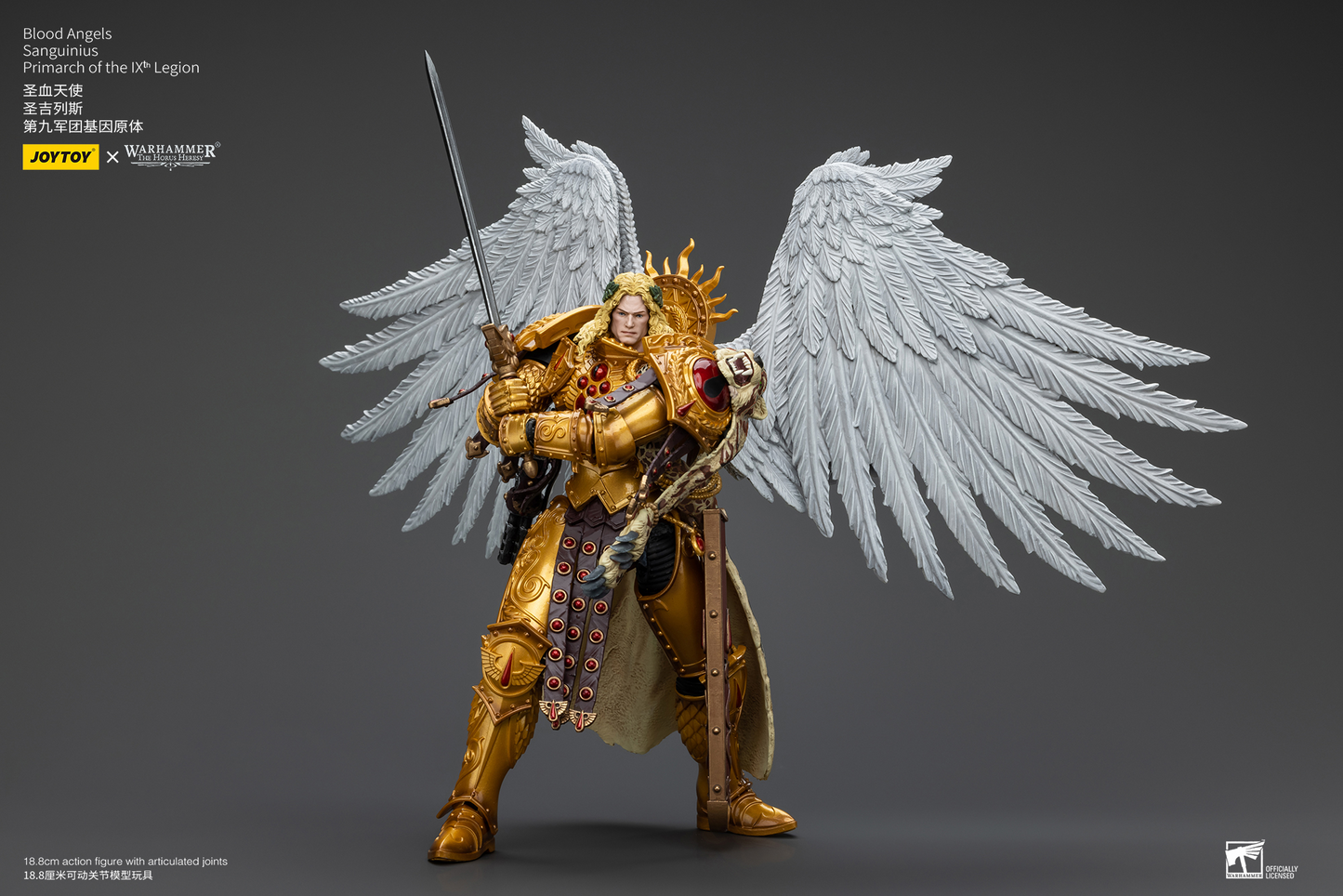 Joy Toy - Warhammer 40K - Blood Angels - Sanguinius Primarch of the IXth Legion