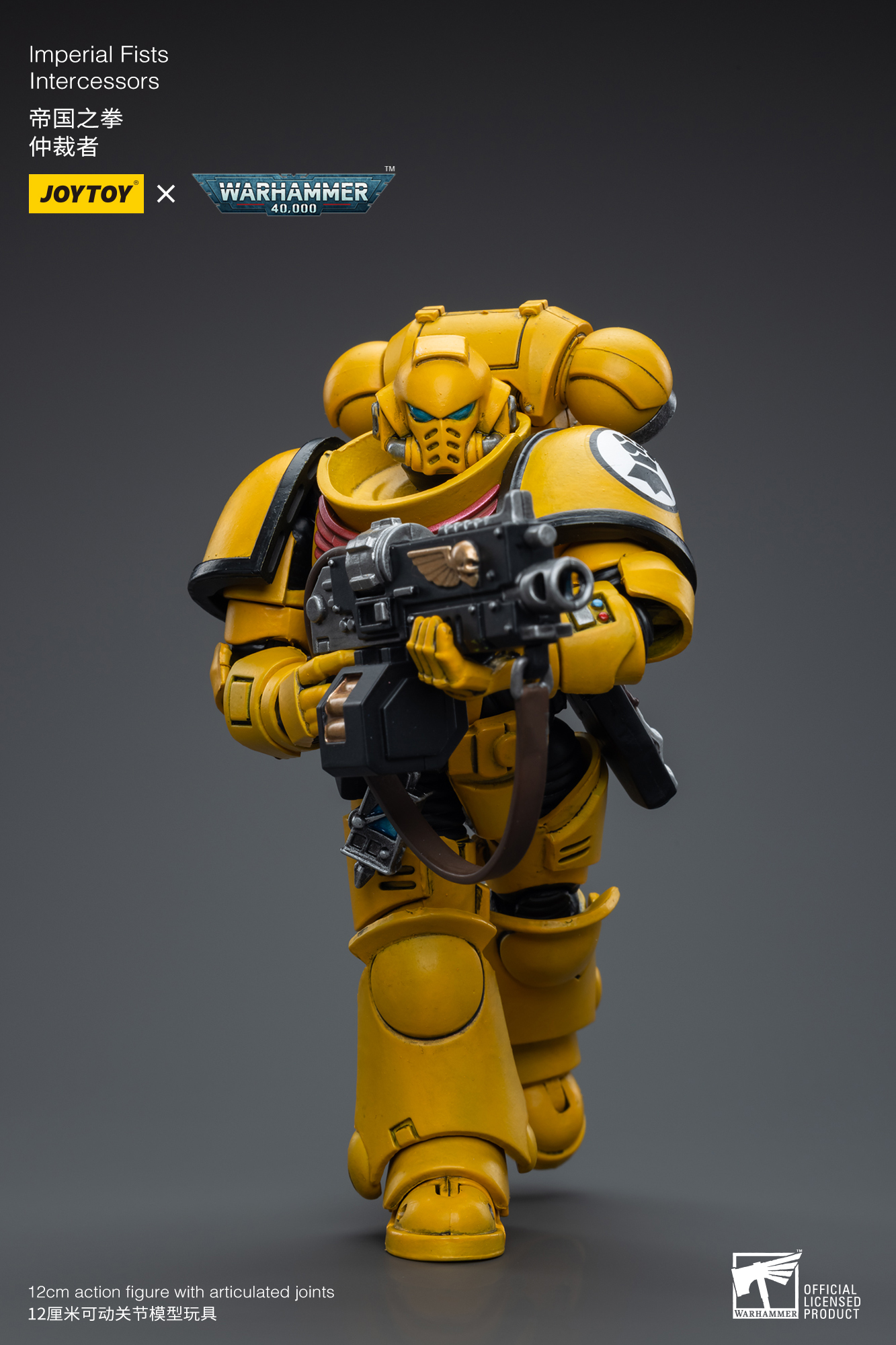 JoyToy - Warhammer 40K - Imperial Fists Intercessors - Ver. 2