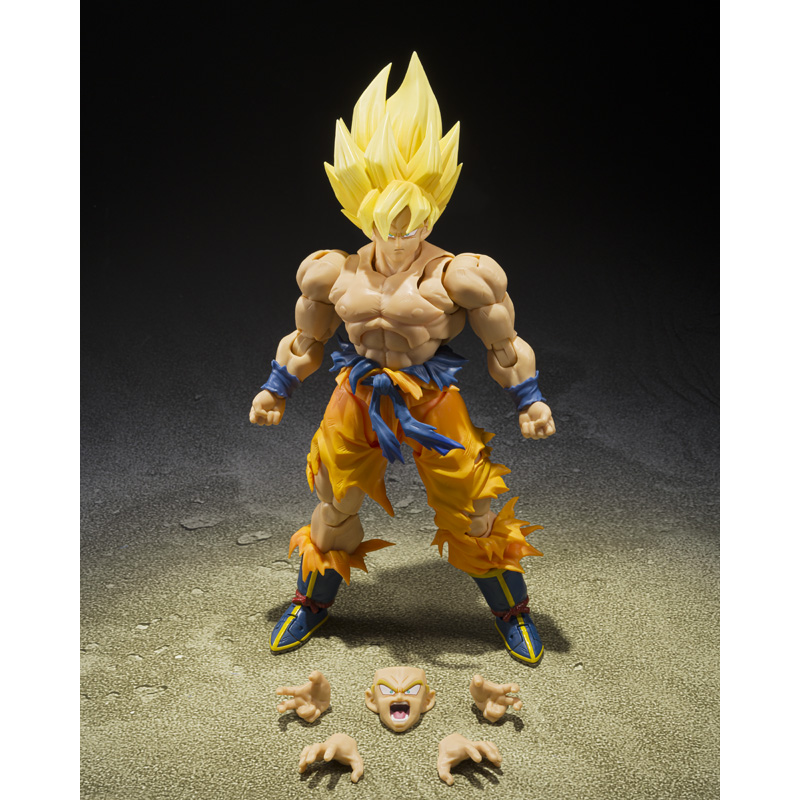 Dragon Ball Z S.H.Figuarts Super Saiyan Goku (Legendary Super Saiyan) Action Figure (Best Selection)