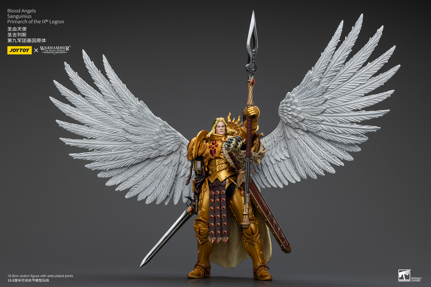 Joy Toy - Warhammer 40K - Blood Angels - Sanguinius Primarch of the IXth Legion