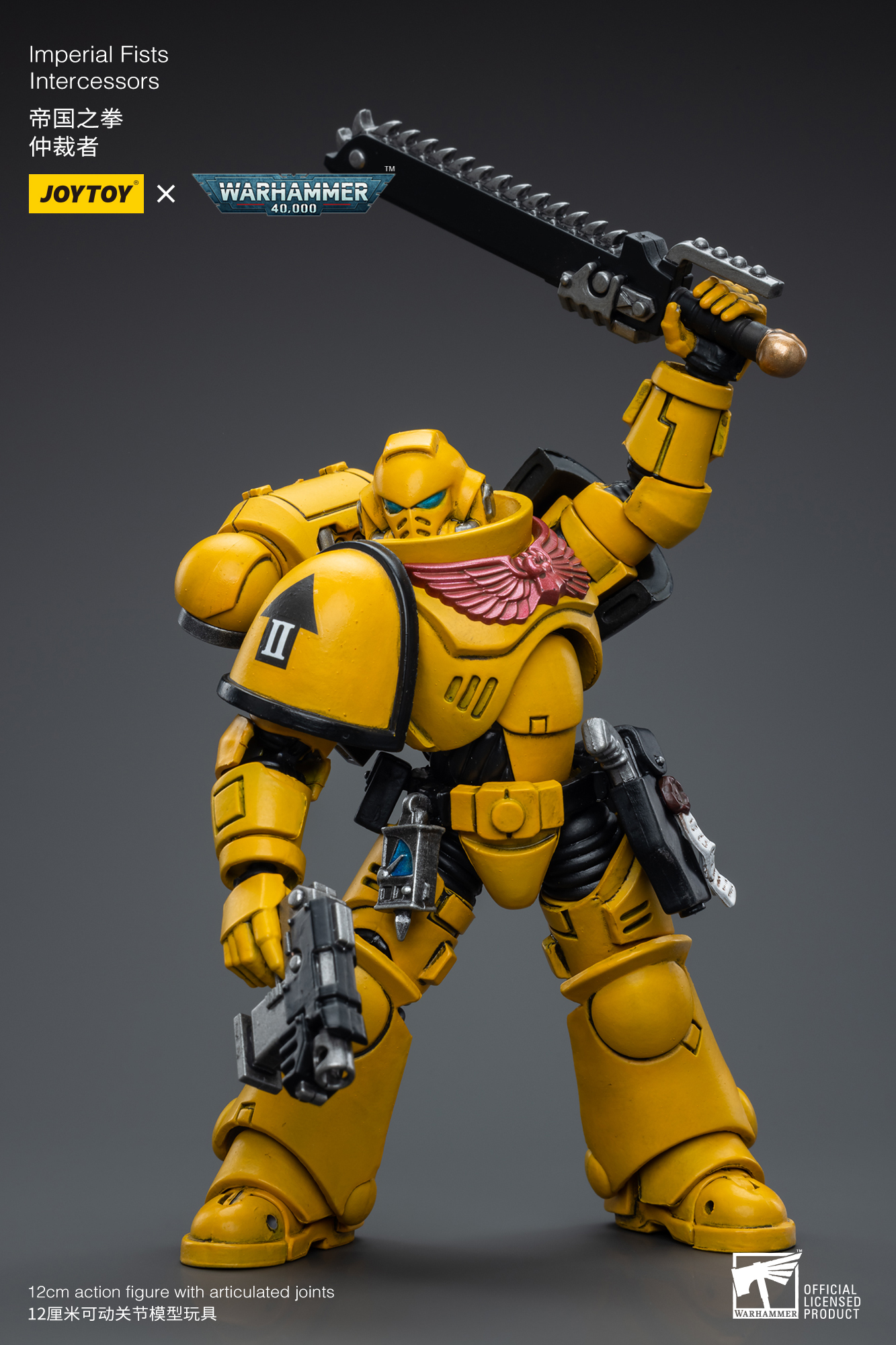 JoyToy - Warhammer 40K - Imperial Fists Intercessors - Ver. 2