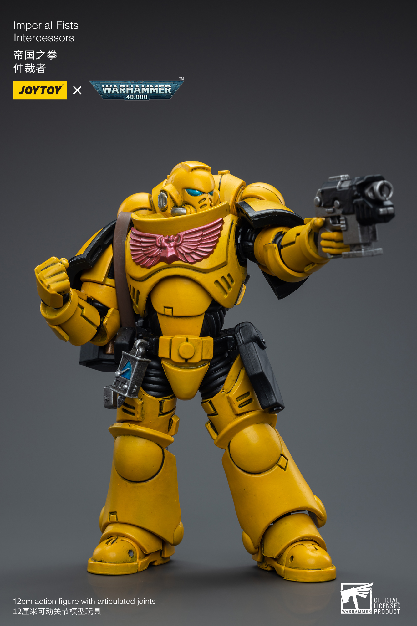 JoyToy - Warhammer 40K - Imperial Fists Intercessors - Ver. 2