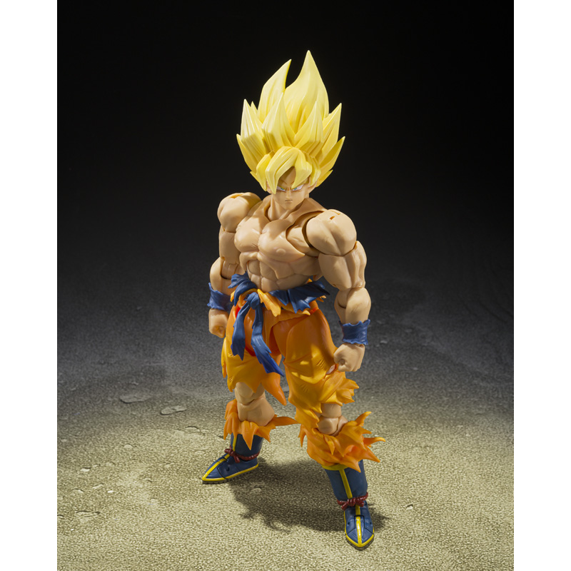 Dragon Ball Z S.H.Figuarts Super Saiyan Goku (Legendary Super Saiyan) Action Figure (Best Selection)