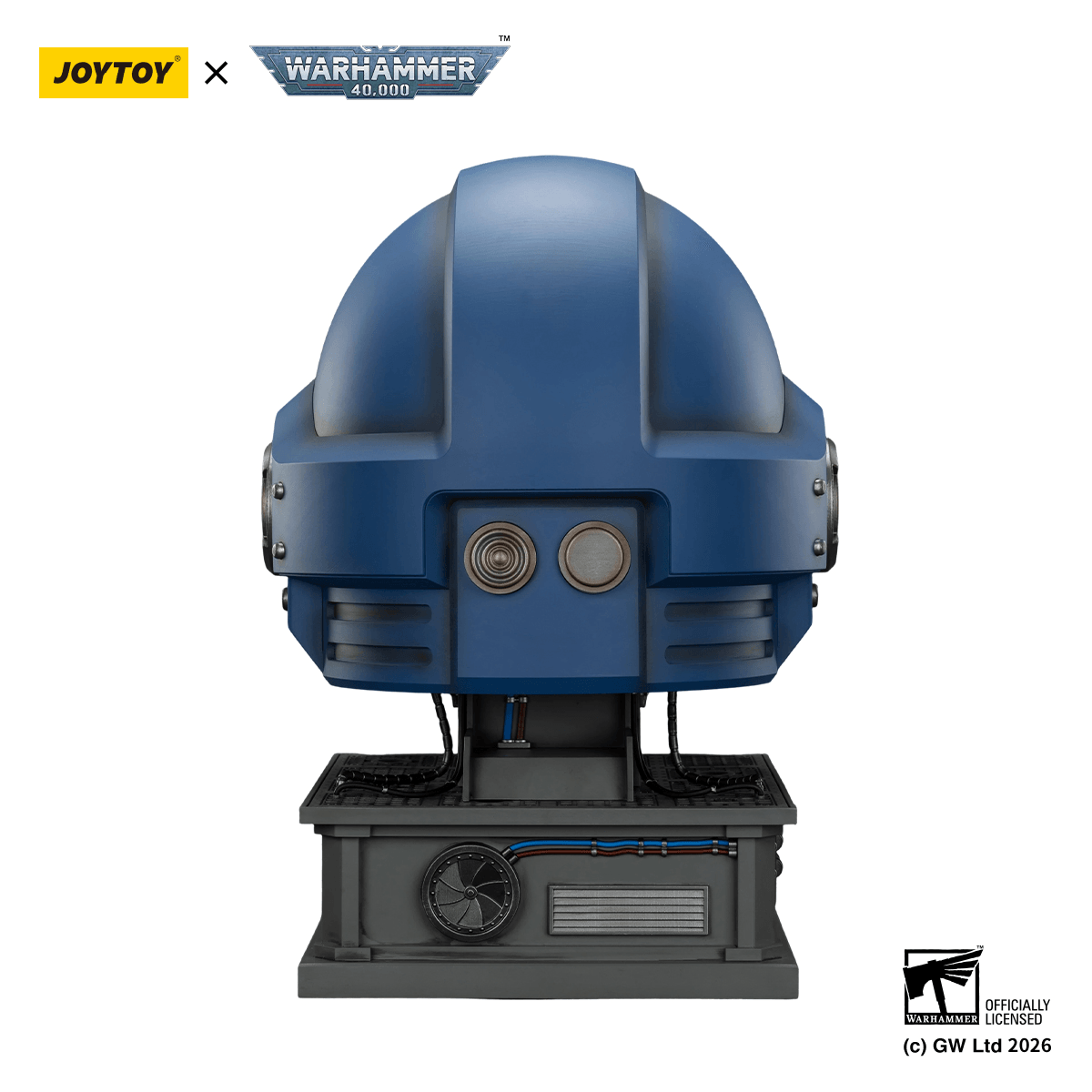 JOYTOY - Ultramarines Captain MkX Helmet & Display Stand (Preorder Q3 2026)
