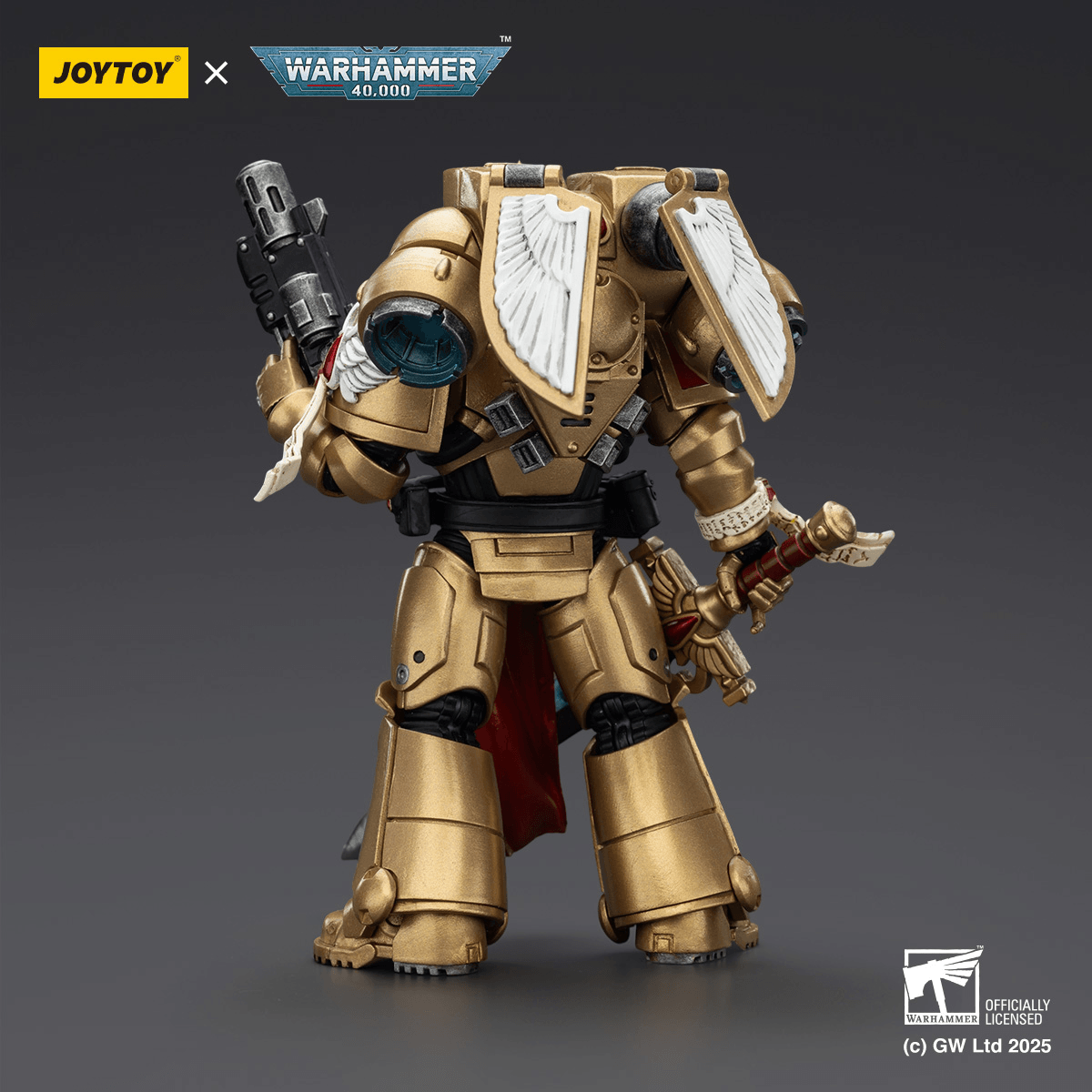 JoyToy - Warhammer 40K - Blood Angels - Sanguinary Guard 1 with Inferno Pistol and Encarmine Blade