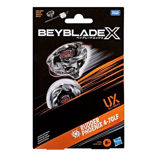 Beyblade X Rudder Phoenix 4-70LF UX Starter Pack