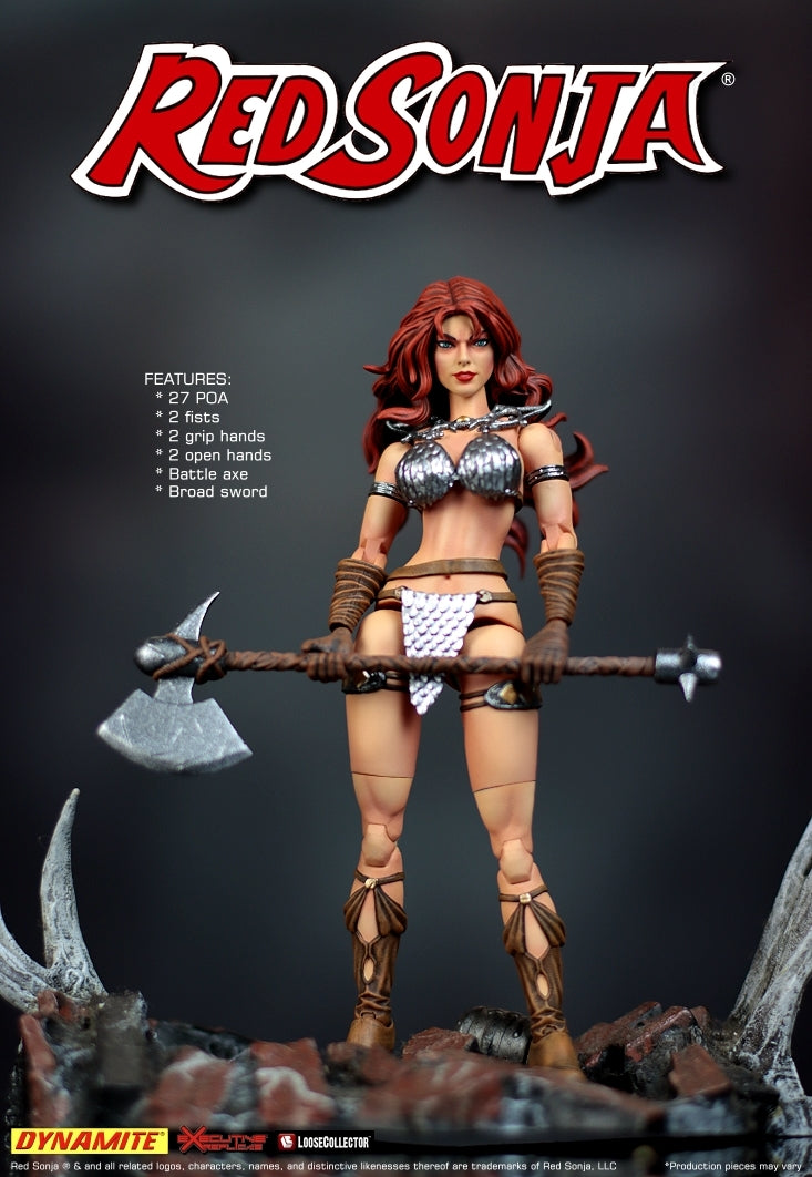 Executive Replicas - Red Sonja - 1/12 Scale Figure