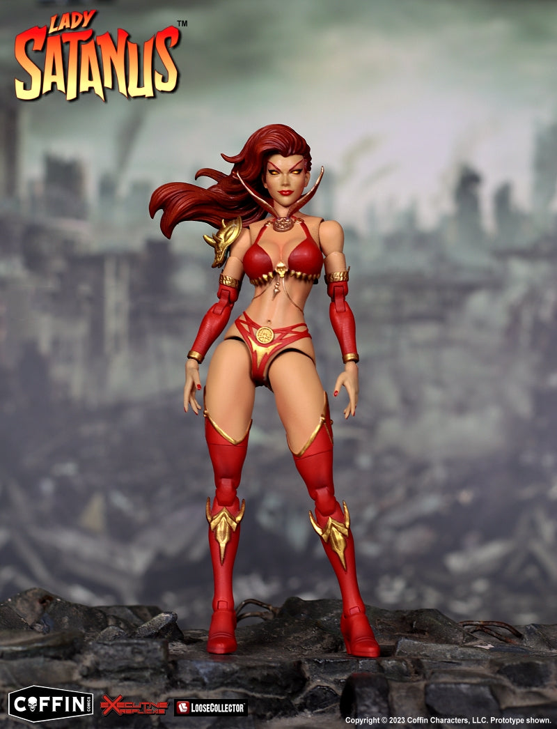 Executive Replicas - LADY SATANUS - 1/12 Scale Figure