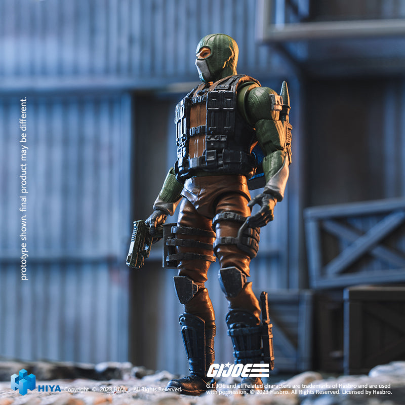 HIYA - Exquisite Mini Series 1/18 Scale 4 Inch - G.I.JOE Beach Head Action Figure