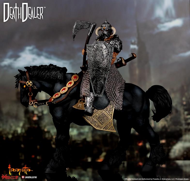 Frank Frazetta's Death Dealer & Steed 1/12 Scale Limited Edition Action Figure Set