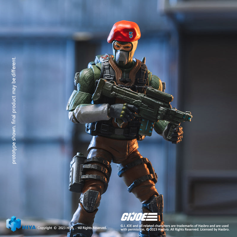 HIYA - Exquisite Mini Series 1/18 Scale 4 Inch - G.I.JOE Beach Head Action Figure