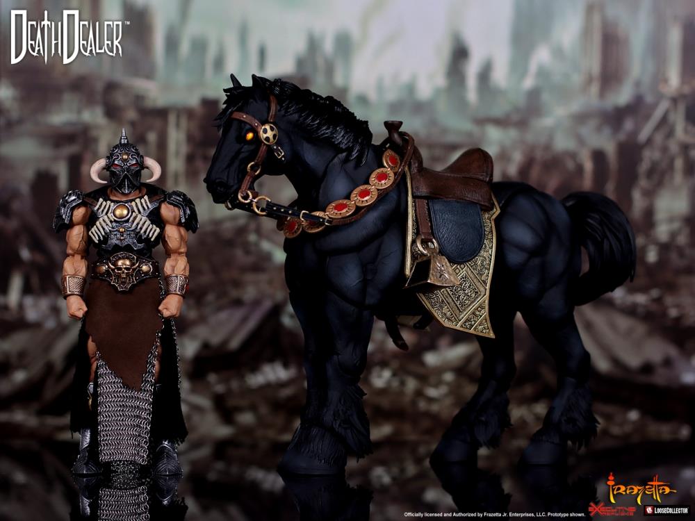 Frank Frazetta's Death Dealer & Steed 1/12 Scale Limited Edition Action Figure Set