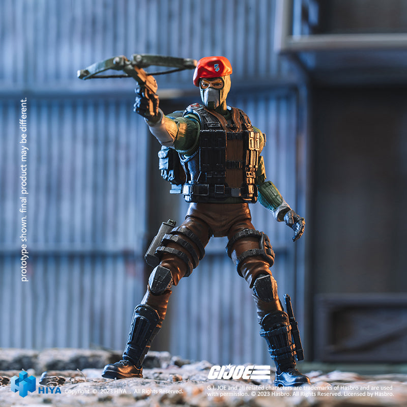 HIYA - Exquisite Mini Series 1/18 Scale 4 Inch - G.I.JOE Beach Head Action Figure