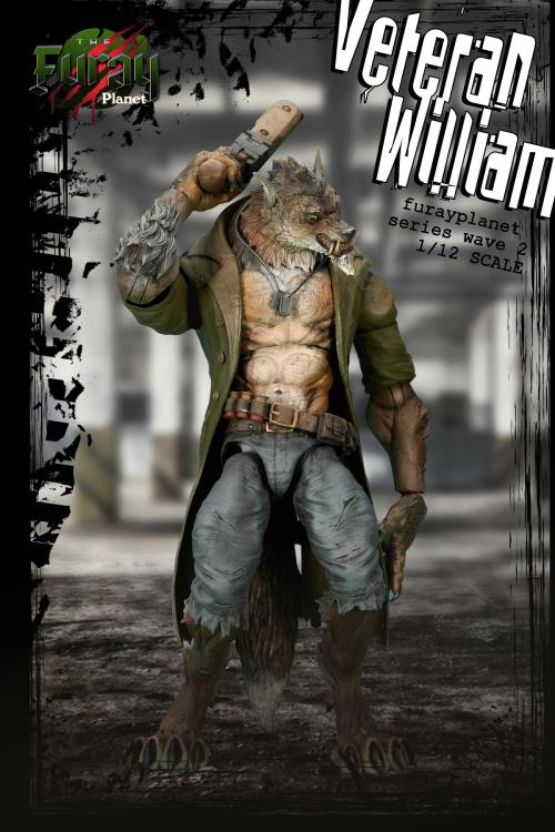 FuRay Planet Veteran William 1/12 Scale Figure