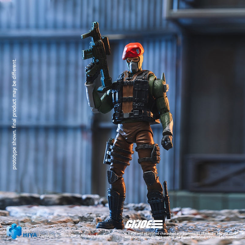 HIYA - Exquisite Mini Series 1/18 Scale 4 Inch - G.I.JOE Beach Head Action Figure