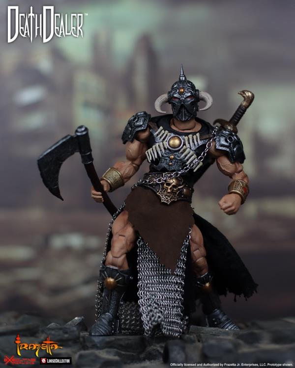 Frank Frazetta's Death Dealer & Steed 1/12 Scale Limited Edition Action Figure Set