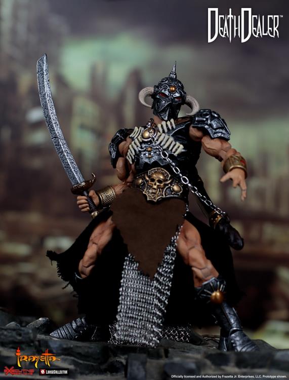 Frank Frazetta's Death Dealer & Steed 1/12 Scale Limited Edition Action Figure Set