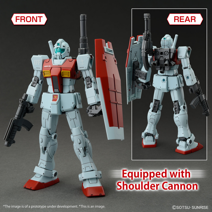 HG GM (Shoulder Cannon / Missile Pod) 1/144