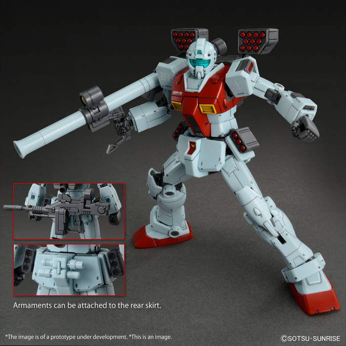 HG GM (Shoulder Cannon / Missile Pod) 1/144