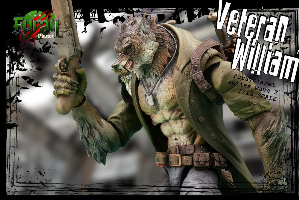 FuRay Planet Veteran William 1/12 Scale Figure