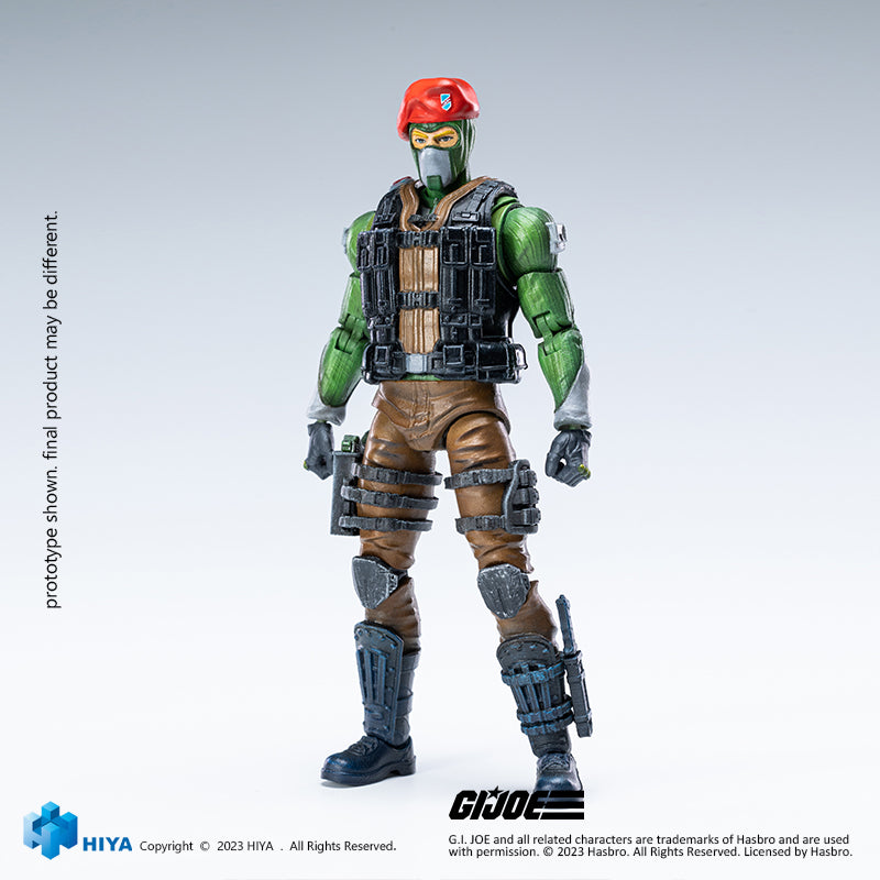 HIYA - Exquisite Mini Series 1/18 Scale 4 Inch - G.I.JOE Beach Head Action Figure