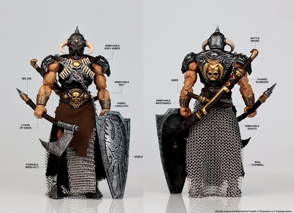 Frank Frazetta's Death Dealer & Steed 1/12 Scale Limited Edition Action Figure Set