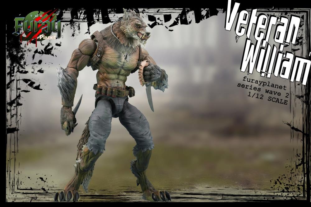 FuRay Planet Veteran William 1/12 Scale Figure